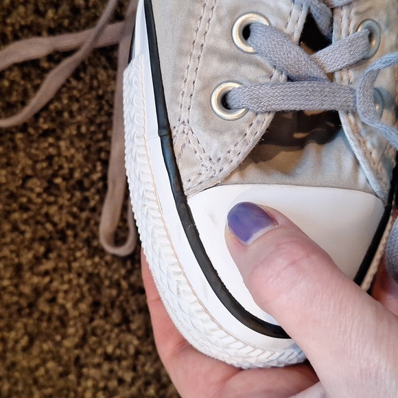 Converse All Star Grey M 7.5 W 9.5 - Picture 6 of 9